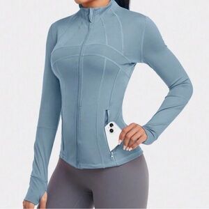 Baby Blue SHEIN Jacket